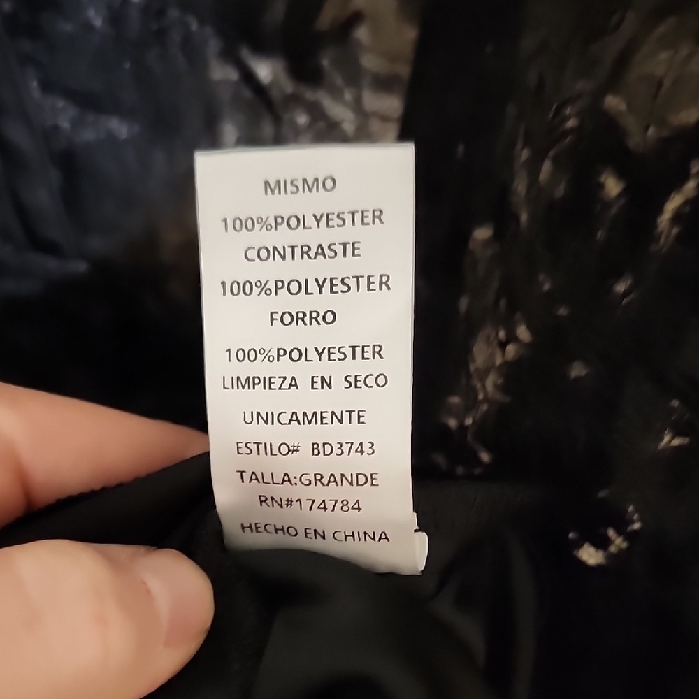 Elegant Black Mini Dress - Picture 12 of 16